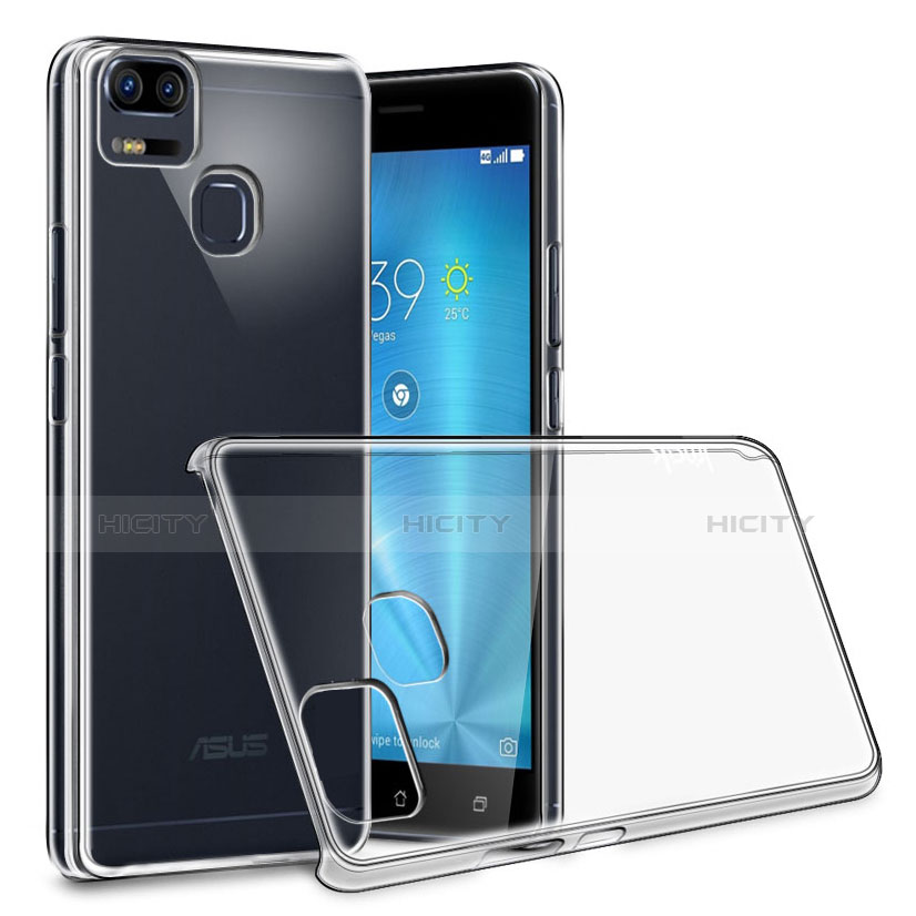 Funda Dura Cristal Plastico Rigida Transparente para Asus Zenfone 3 Zoom Claro