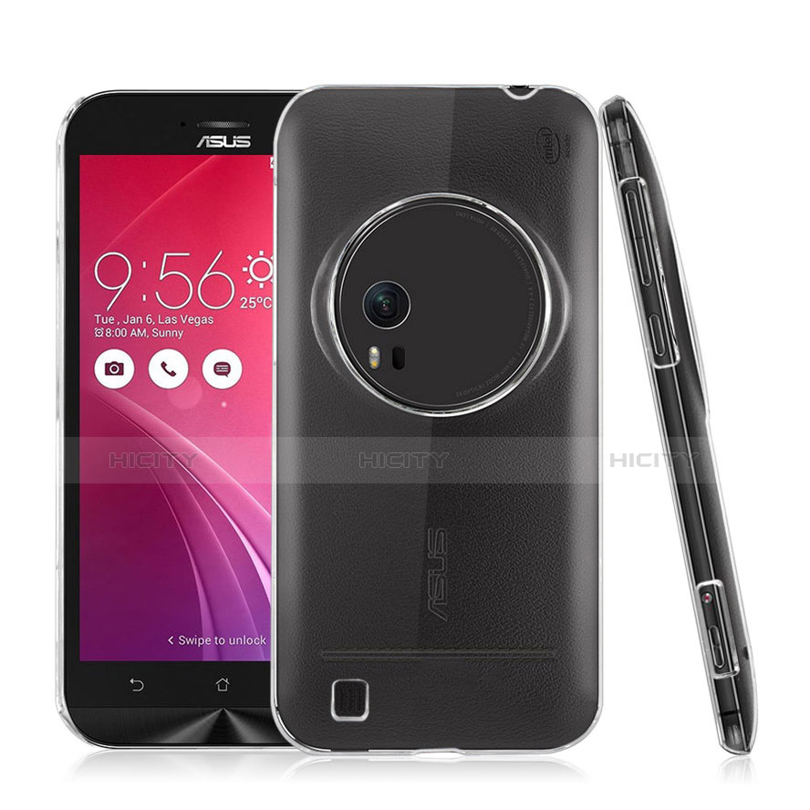 Funda Dura Cristal Plastico Rigida Transparente para Asus Zenfone Zoom ZX551ML Claro