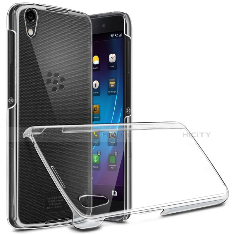 Funda Dura Cristal Plastico Rigida Transparente para Blackberry DTEK50 Claro