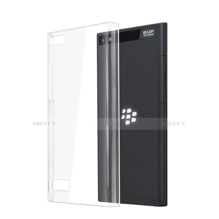 Funda Dura Cristal Plastico Rigida Transparente para Blackberry Leap Claro