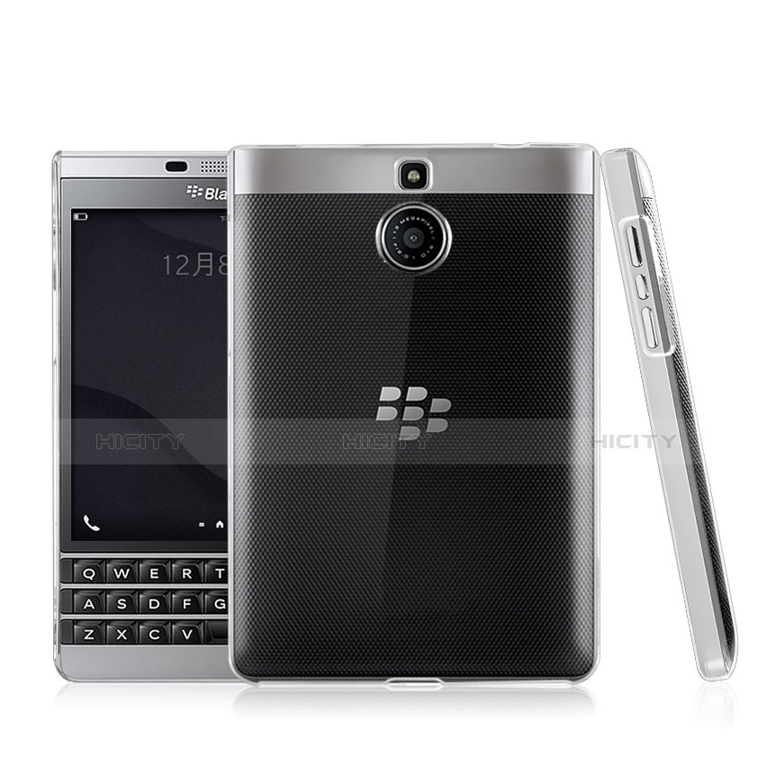Funda Dura Cristal Plastico Rigida Transparente para Blackberry Passport Silver Edition Claro