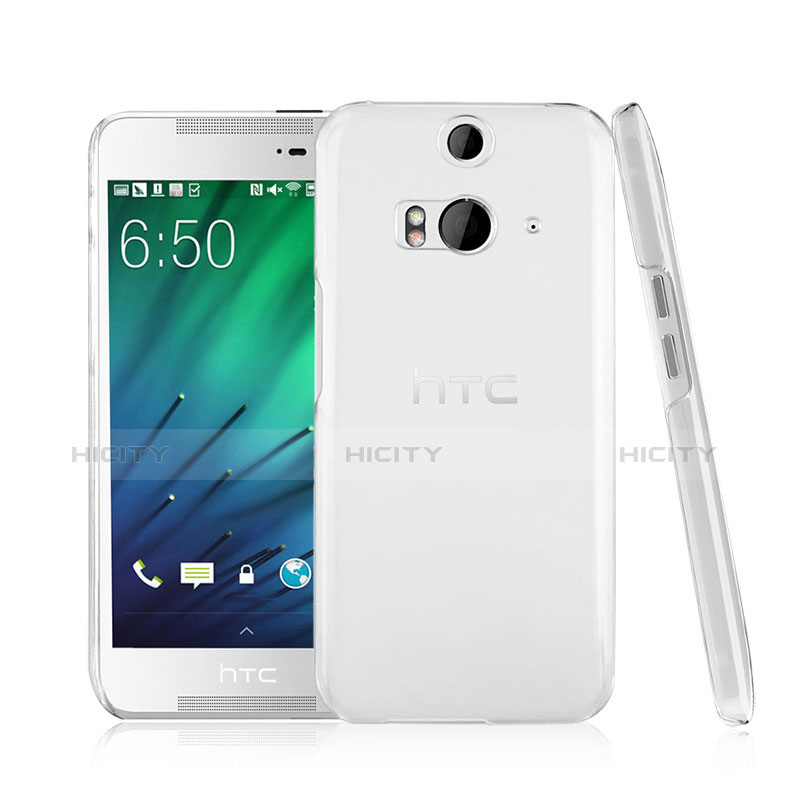 Funda Dura Cristal Plastico Rigida Transparente para HTC Butterfly 2 Claro