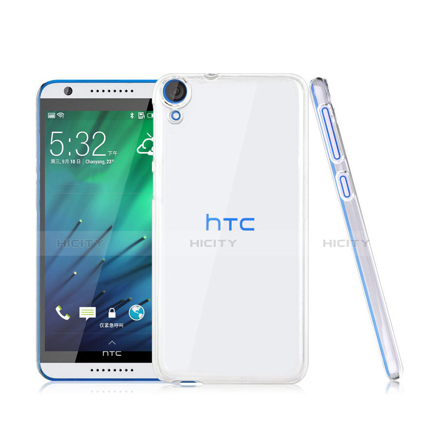 Funda Dura Cristal Plastico Rigida Transparente para HTC Desire 820 Claro