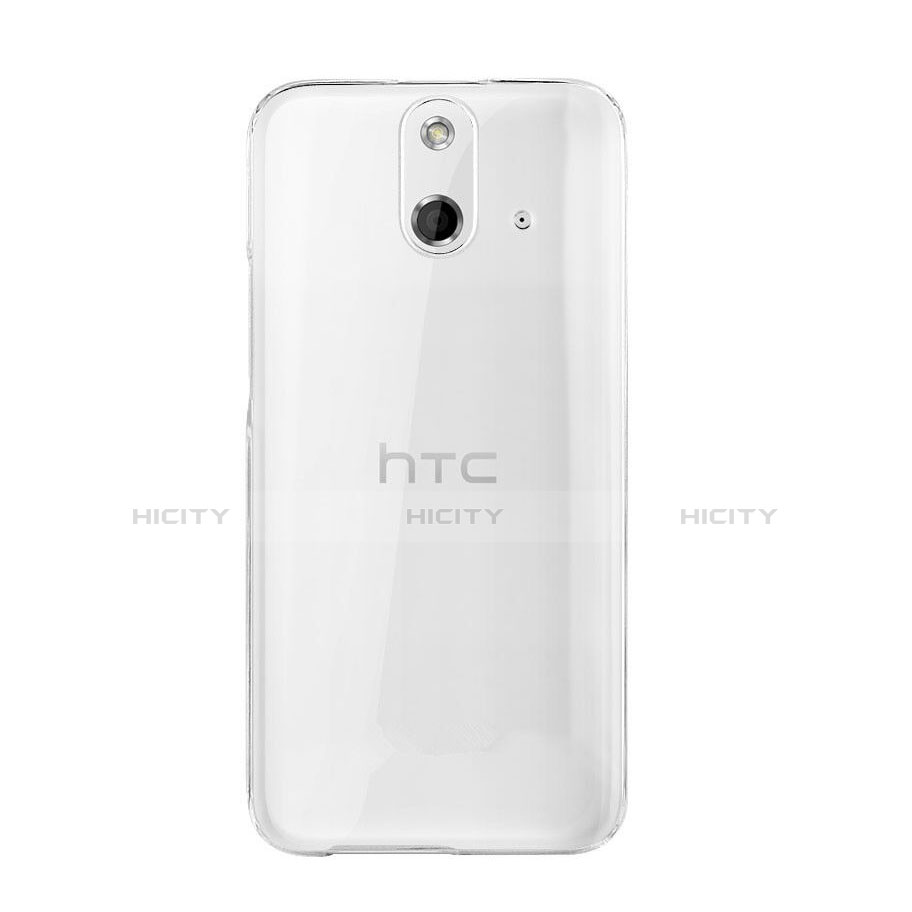 Funda Dura Cristal Plastico Rigida Transparente para HTC One E8 Claro