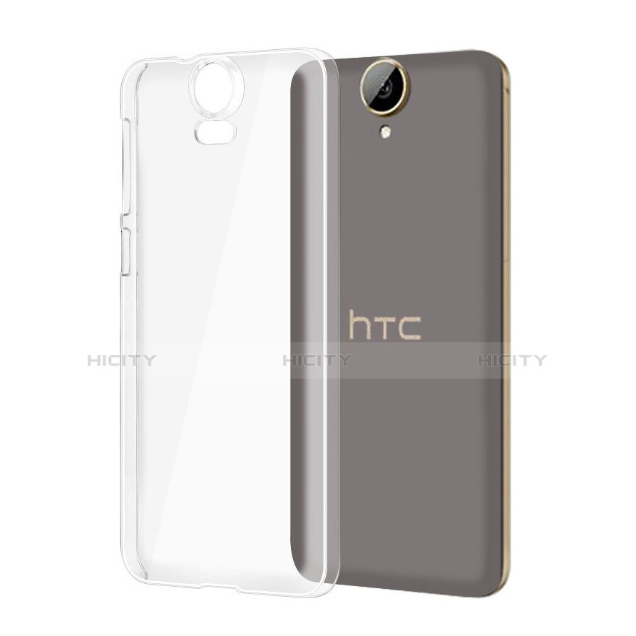 Funda Dura Cristal Plastico Rigida Transparente para HTC One E9 Plus Claro