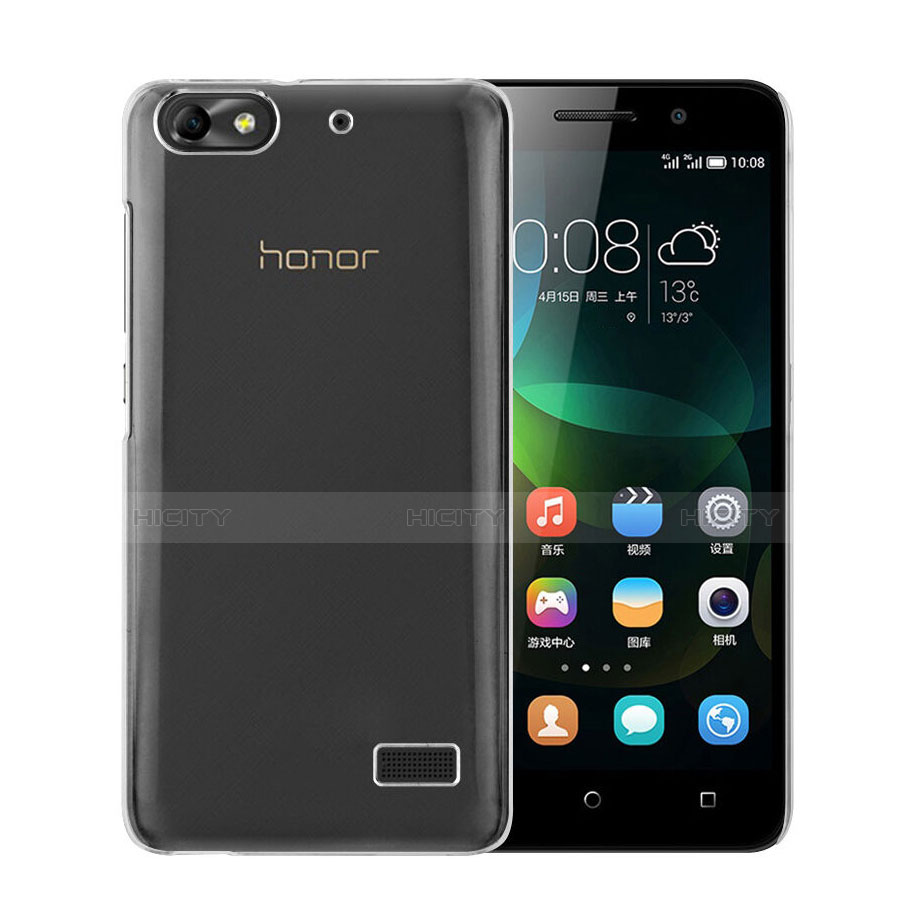 Funda Dura Cristal Plastico Rigida Transparente para Huawei G Play Mini Claro