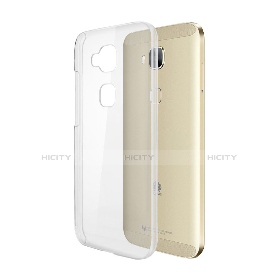 Funda Dura Cristal Plastico Rigida Transparente para Huawei G7 Plus Claro