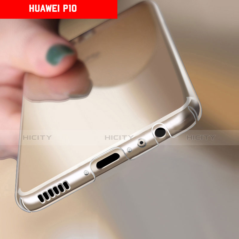 Funda Dura Cristal Plastico Rigida Transparente para Huawei P10 Claro