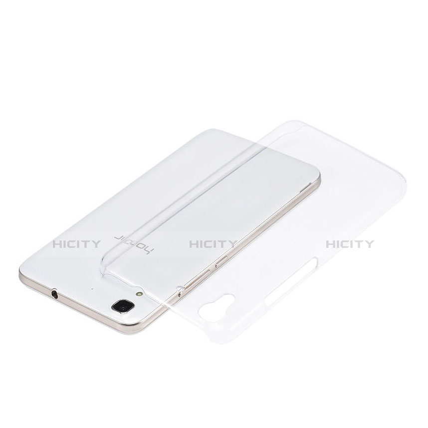 Funda Dura Cristal Plastico Rigida Transparente para Huawei Y6 Claro