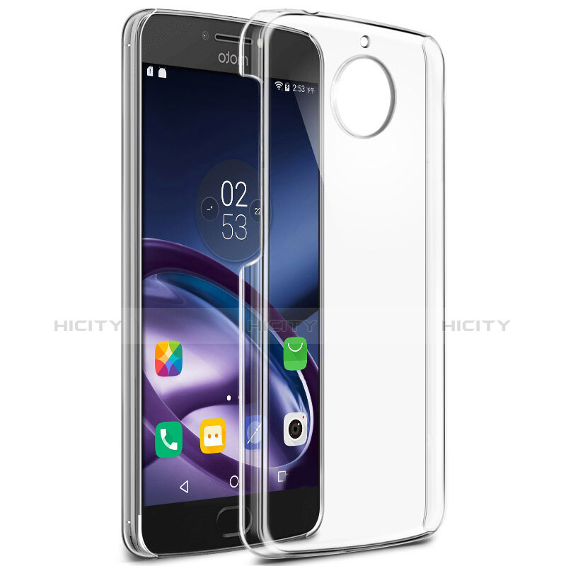 Funda Dura Cristal Plastico Rigida Transparente para Motorola Moto G5S Claro