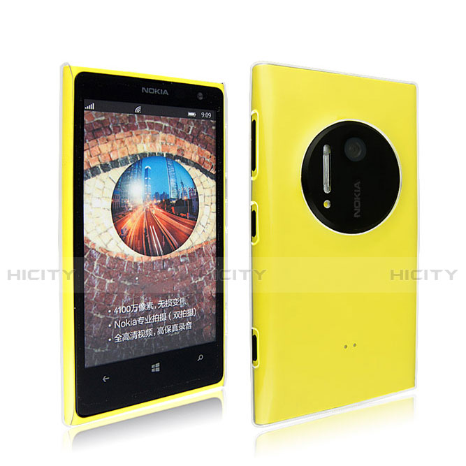 Funda Dura Cristal Plastico Rigida Transparente para Nokia Lumia 1020 Claro