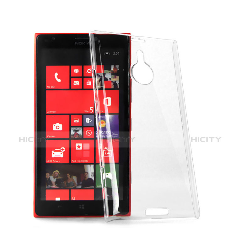 Funda Dura Cristal Plastico Rigida Transparente para Nokia Lumia 1520 Claro