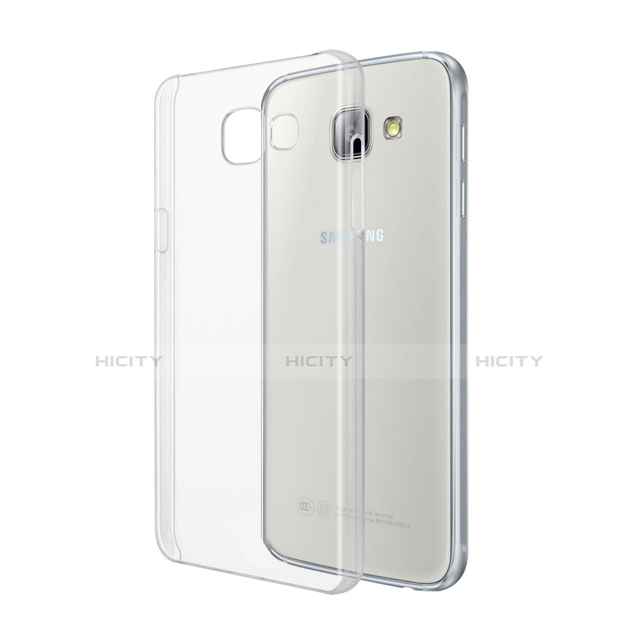 Funda Dura Cristal Plastico Rigida Transparente para Samsung Galaxy A7 (2016) A7100 Claro