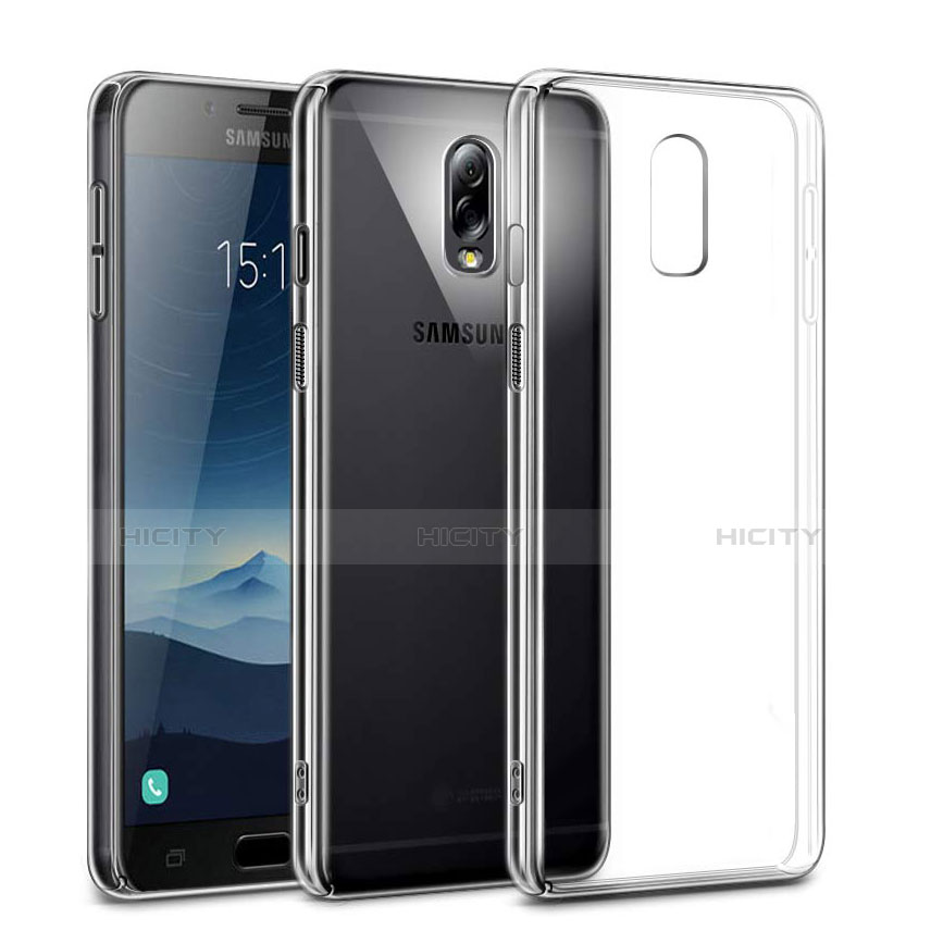 Funda Dura Cristal Plastico Rigida Transparente para Samsung Galaxy J7 Plus Claro