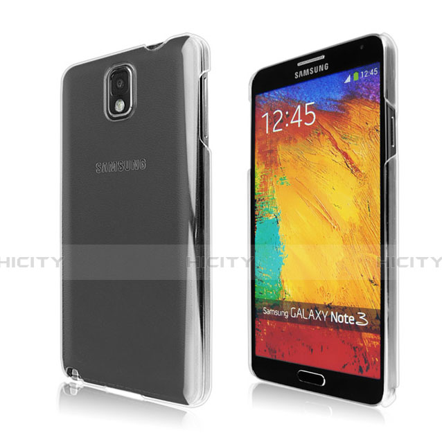 Funda Dura Cristal Plastico Rigida Transparente para Samsung Galaxy Note 3 N9000 Claro