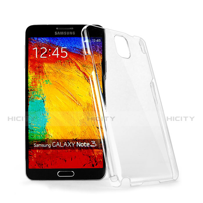 Funda Dura Cristal Plastico Rigida Transparente para Samsung Galaxy Note 3 N9000 Claro