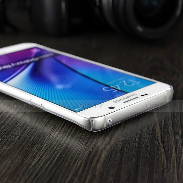 Funda Dura Cristal Plastico Rigida Transparente para Samsung Galaxy Note 5 N9200 N920 N920F Claro