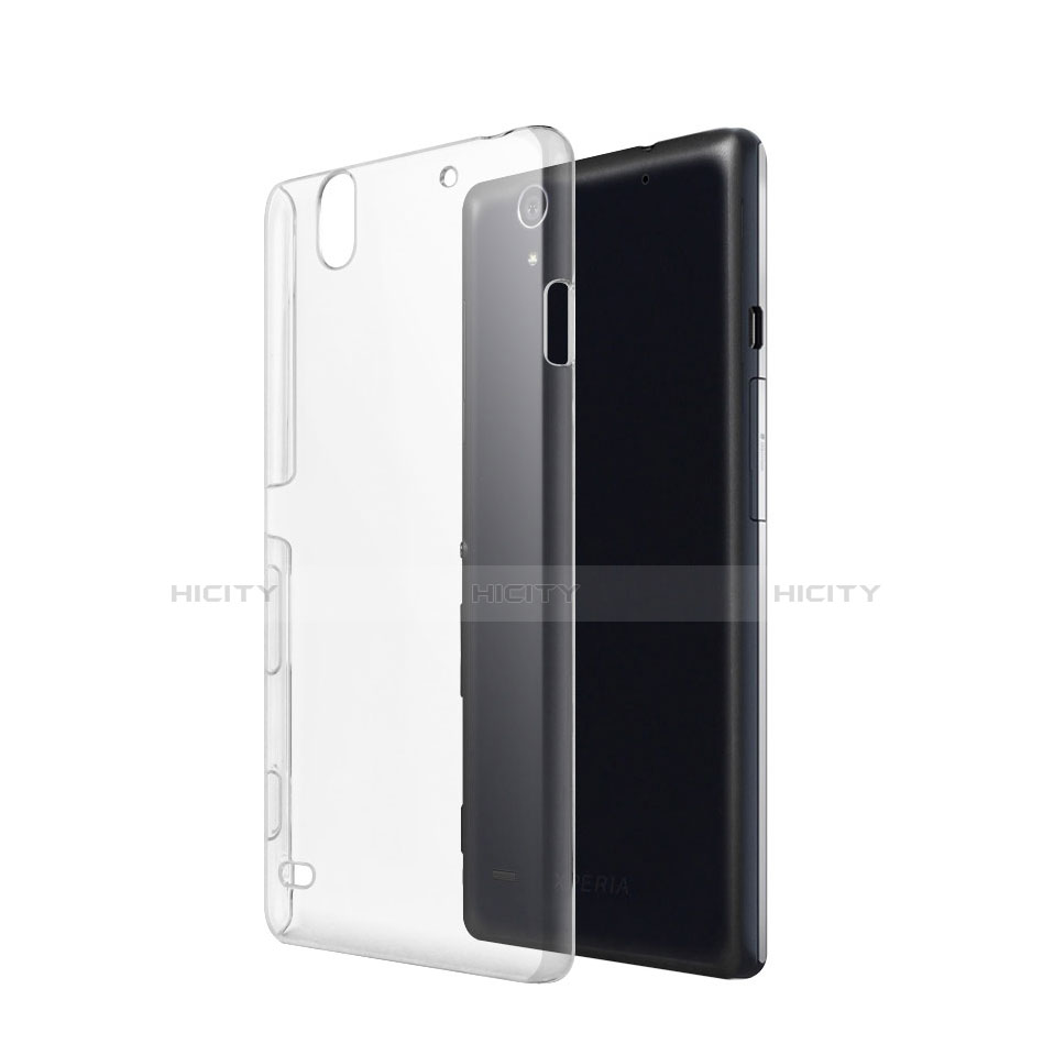 Funda Dura Cristal Plastico Rigida Transparente para Sony Xperia C4 Claro