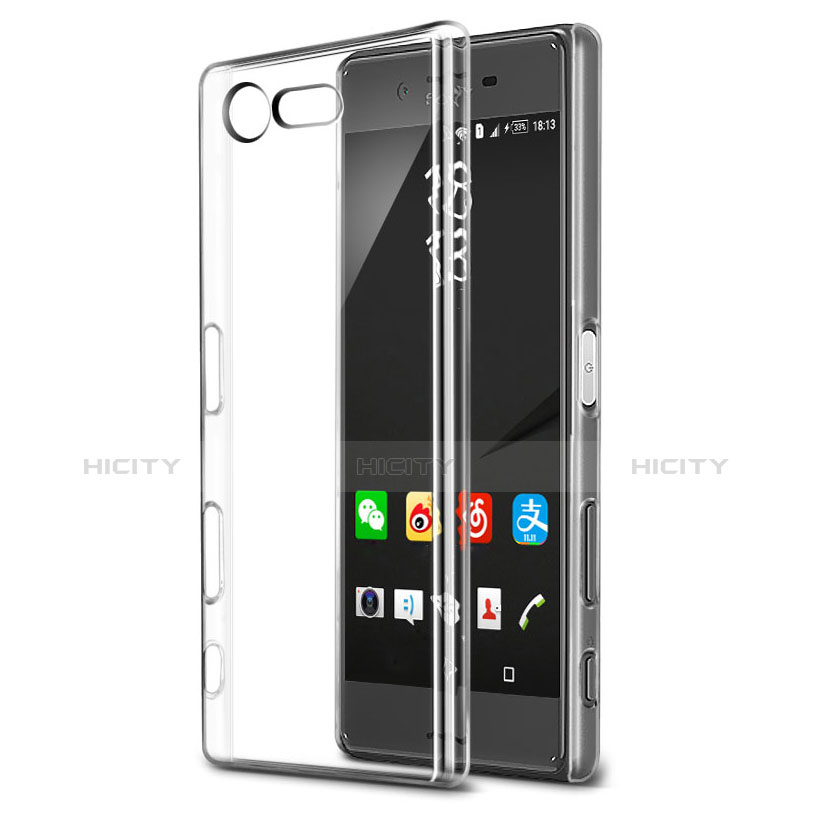Funda Dura Cristal Plastico Rigida Transparente para Sony Xperia X Compact Claro