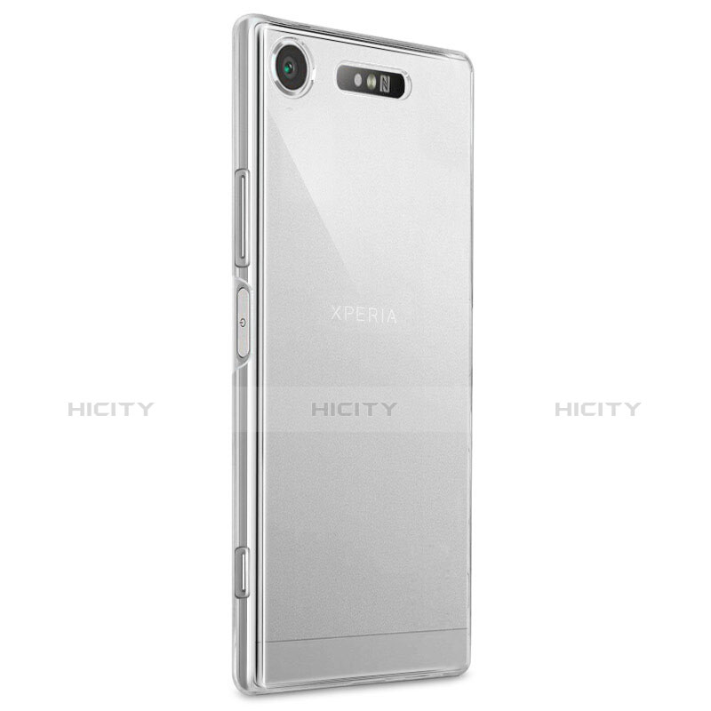 Funda Dura Cristal Plastico Rigida Transparente para Sony Xperia XZ1 Claro