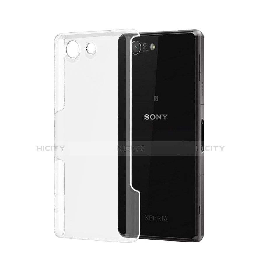 Funda Dura Cristal Plastico Rigida Transparente para Sony Xperia Z3 Compact Claro