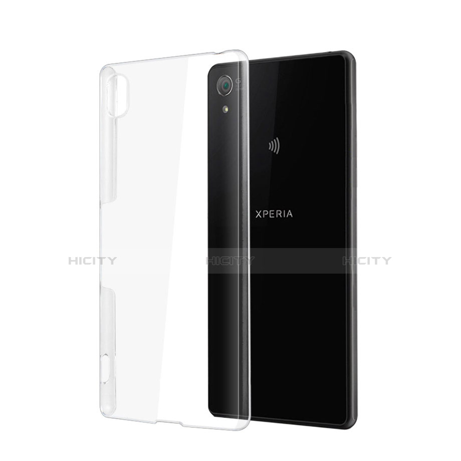 Funda Dura Cristal Plastico Rigida Transparente para Sony Xperia Z4 Claro