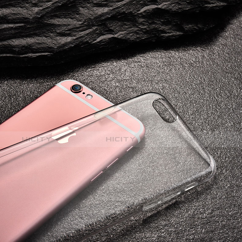 Funda Dura Cristal Plastico Rigida Transparente T01 para Apple iPhone 6S Claro