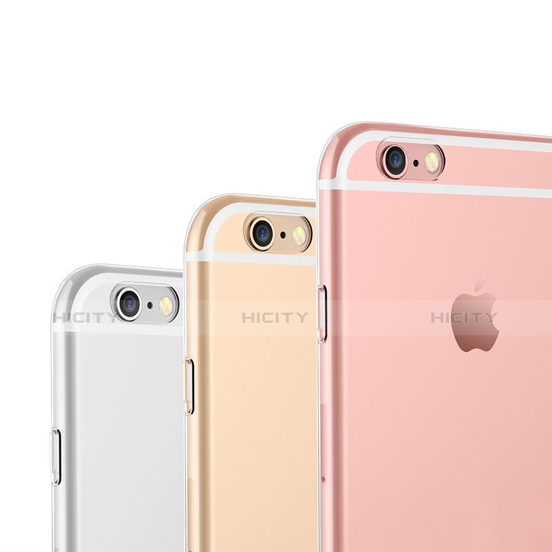 Funda Dura Cristal Plastico Rigida Transparente T01 para Apple iPhone 6S Claro