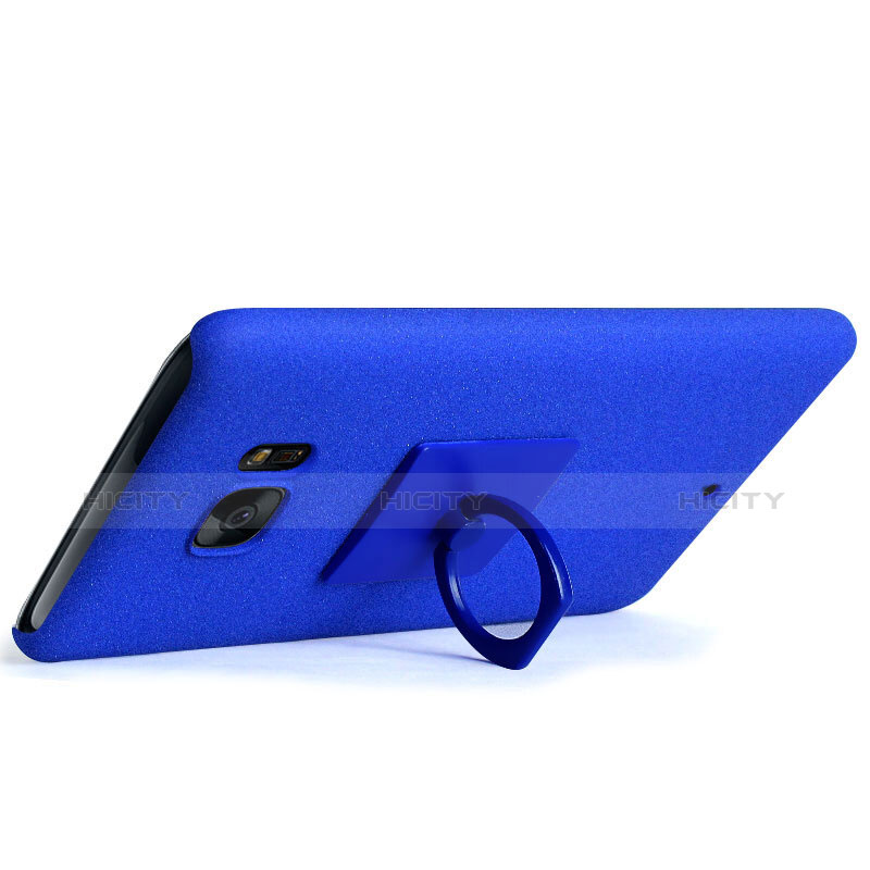 Funda Dura Plastico Rigida Carcasa Fino Arenisca para HTC U Ultra Azul