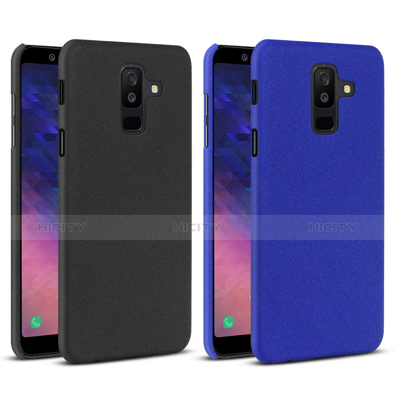 Funda Dura Plastico Rigida Carcasa Fino Arenisca para Samsung Galaxy A6 Plus