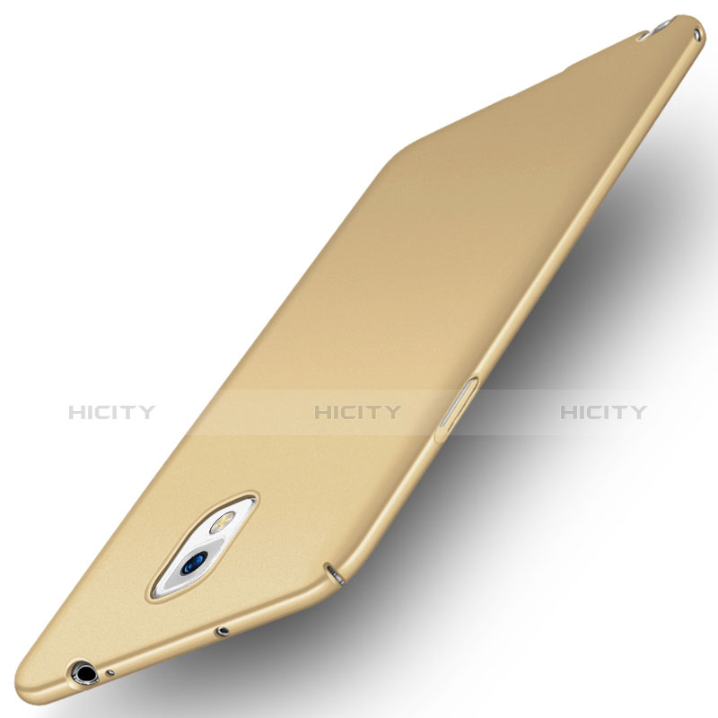 Funda Dura Plastico Rigida Carcasa Fino Arenisca para Samsung Galaxy Note 3 N9000 Oro