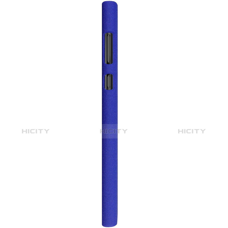 Funda Dura Plastico Rigida Carcasa Fino Arenisca para Sony Xperia L1 Azul