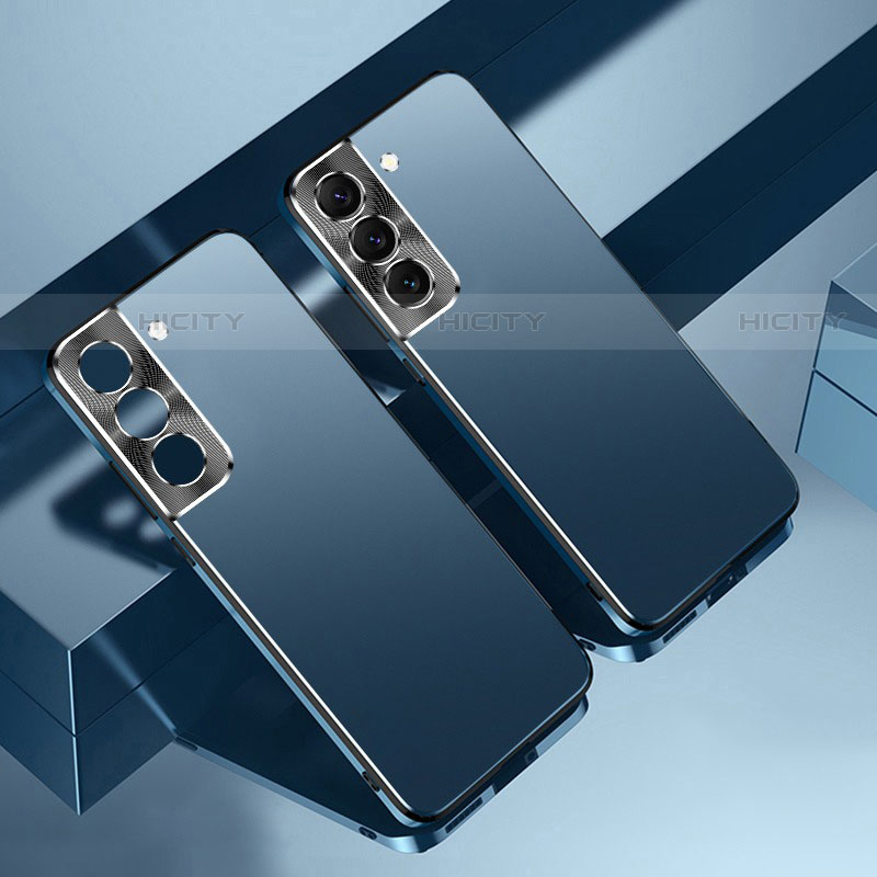 Funda Dura Plastico Rigida Carcasa Mate AT1 para Samsung Galaxy S21 Plus 5G Azul