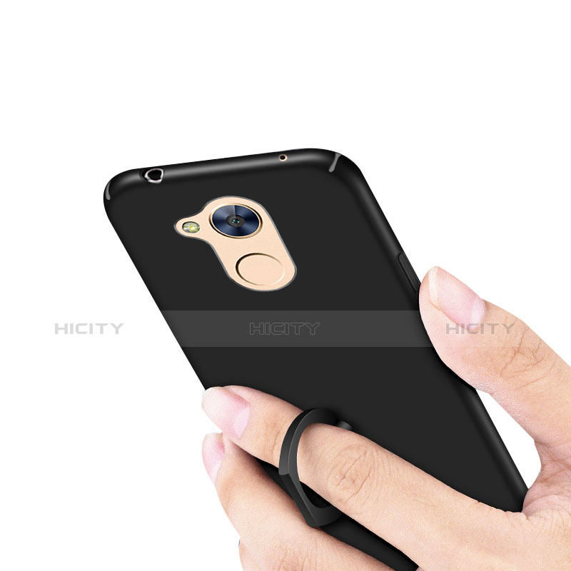 Funda Dura Plastico Rigida Carcasa Mate con Anillo de dedo Soporte A01 para Huawei Honor 6A