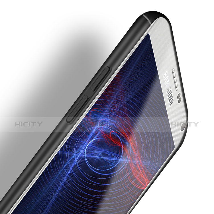 Funda Dura Plastico Rigida Carcasa Mate con Anillo de dedo Soporte A01 para Samsung Galaxy Note 4 Duos N9100 Dual SIM