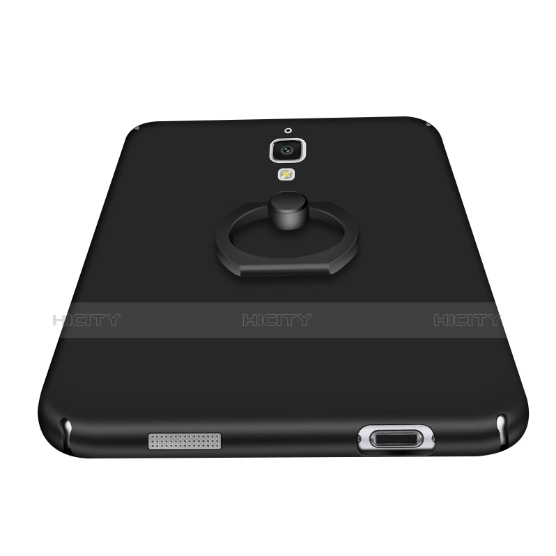 Funda Dura Plastico Rigida Carcasa Mate con Anillo de dedo Soporte A01 para Xiaomi Mi 4 LTE