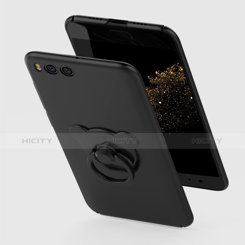 Funda Dura Plastico Rigida Carcasa Mate con Anillo de dedo Soporte A01 para Xiaomi Mi 6