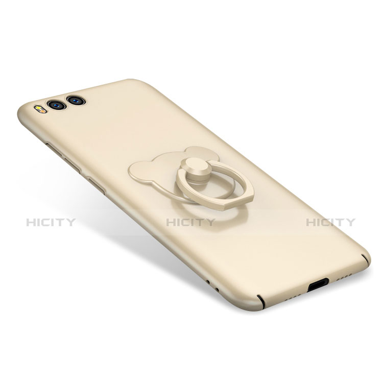 Funda Dura Plastico Rigida Carcasa Mate con Anillo de dedo Soporte A01 para Xiaomi Mi 6