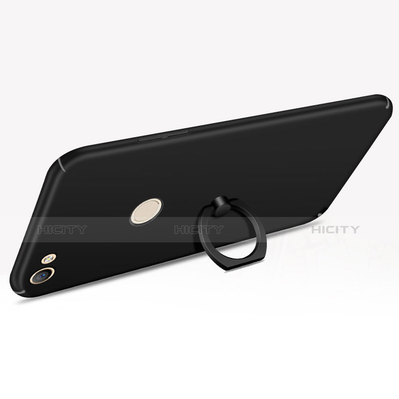 Funda Dura Plastico Rigida Carcasa Mate con Anillo de dedo Soporte A01 para Xiaomi Redmi Note 5A Prime