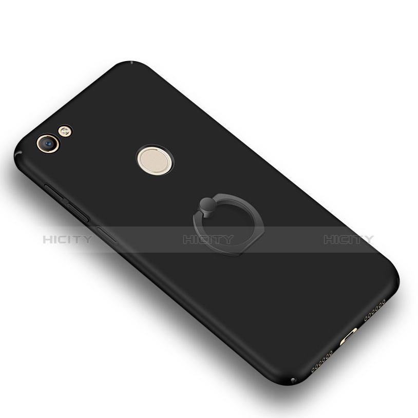 Funda Dura Plastico Rigida Carcasa Mate con Anillo de dedo Soporte A01 para Xiaomi Redmi Note 5A Prime