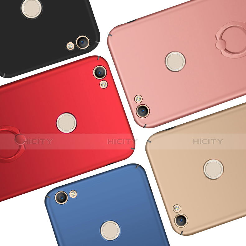 Funda Dura Plastico Rigida Carcasa Mate con Anillo de dedo Soporte A01 para Xiaomi Redmi Y1