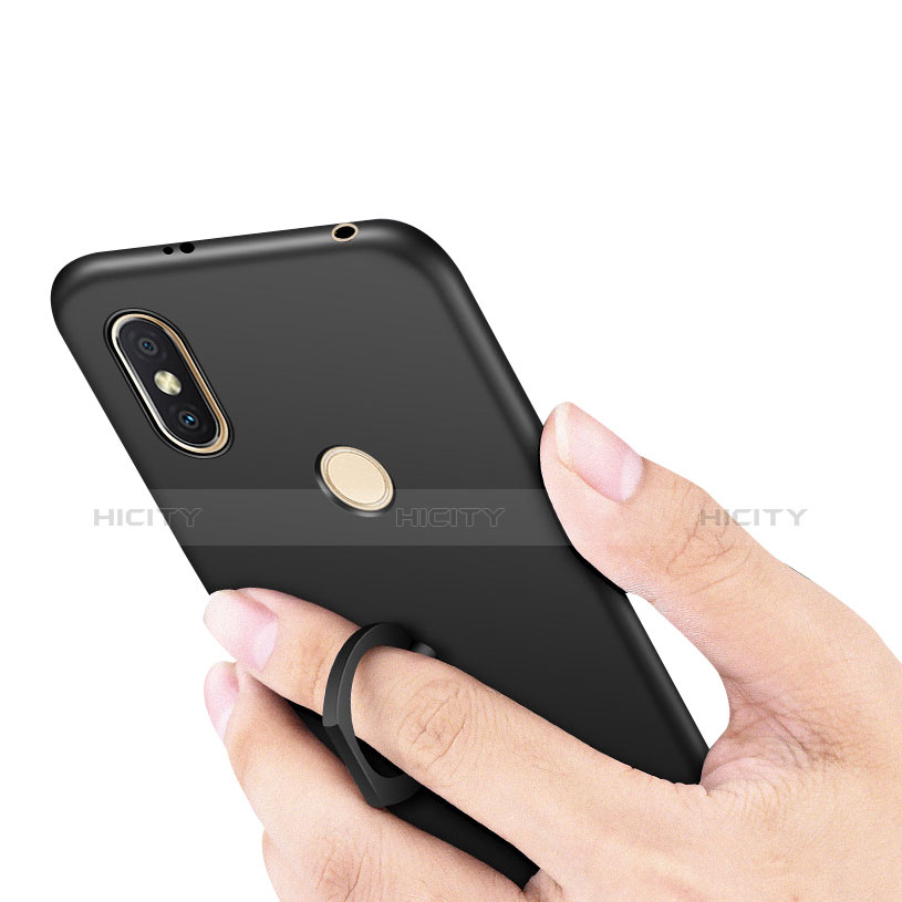 Funda Dura Plastico Rigida Carcasa Mate con Anillo de dedo Soporte A01 para Xiaomi Redmi Y2