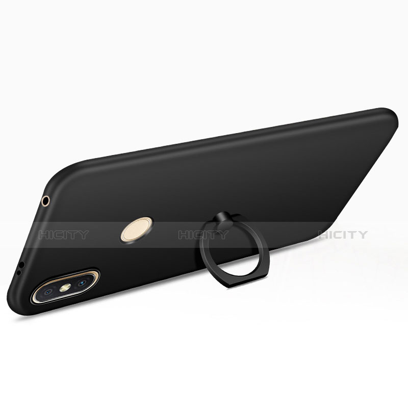 Funda Dura Plastico Rigida Carcasa Mate con Anillo de dedo Soporte A01 para Xiaomi Redmi Y2