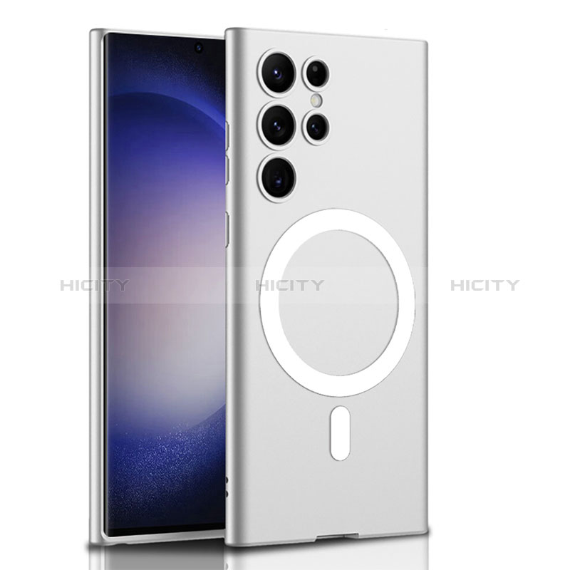 Funda Dura Plastico Rigida Carcasa Mate con Mag-Safe Magnetic AC1 para Samsung Galaxy S22 Ultra 5G