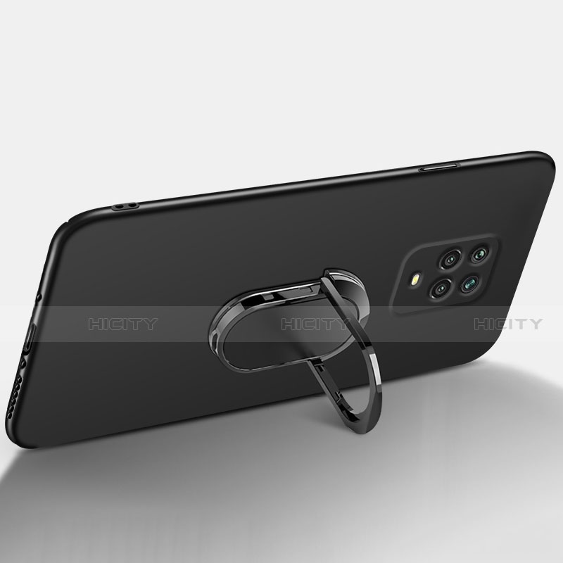 Funda Dura Plastico Rigida Carcasa Mate con Magnetico Anillo de dedo Soporte A02 para Xiaomi Redmi 10X 5G