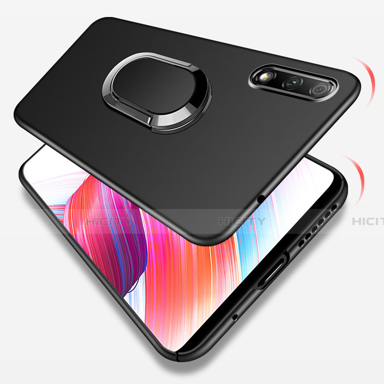 Funda Dura Plastico Rigida Carcasa Mate con Magnetico Anillo de dedo Soporte A04 para Huawei Honor 9X