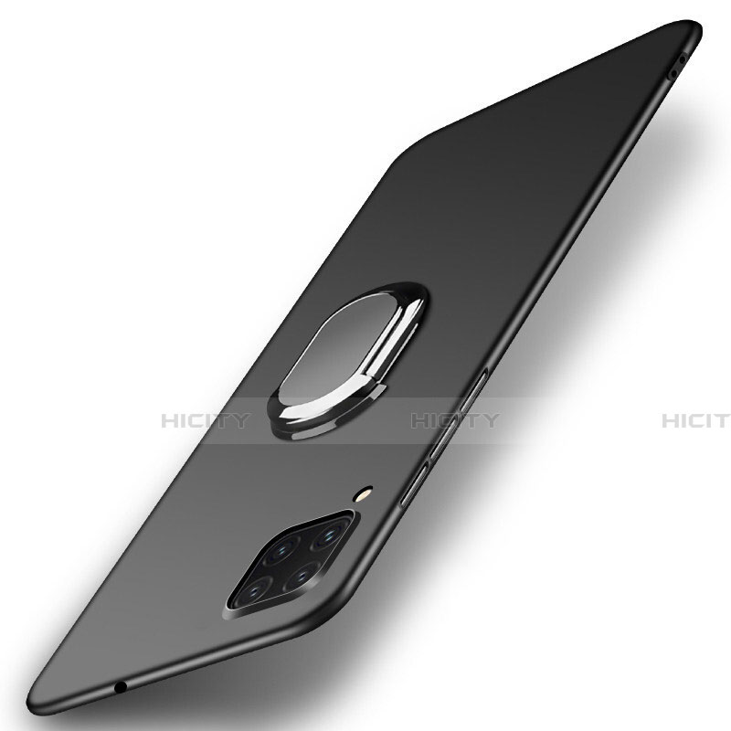 Funda Dura Plastico Rigida Carcasa Mate con Magnetico Anillo de dedo Soporte P01 para Huawei Nova 7i