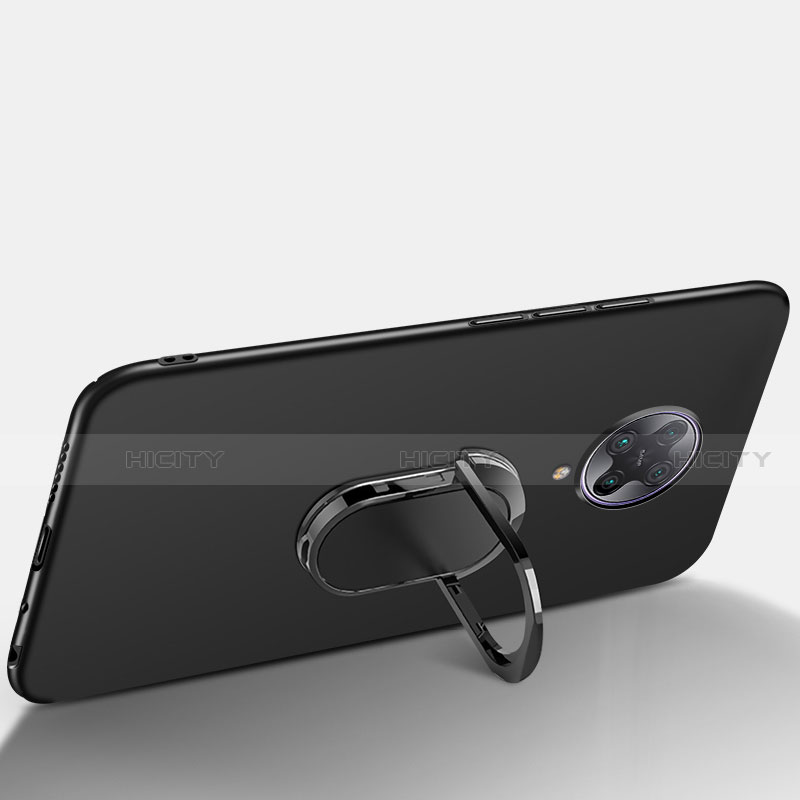 Funda Dura Plastico Rigida Carcasa Mate con Magnetico Anillo de dedo Soporte P01 para Xiaomi Redmi K30 Pro Zoom