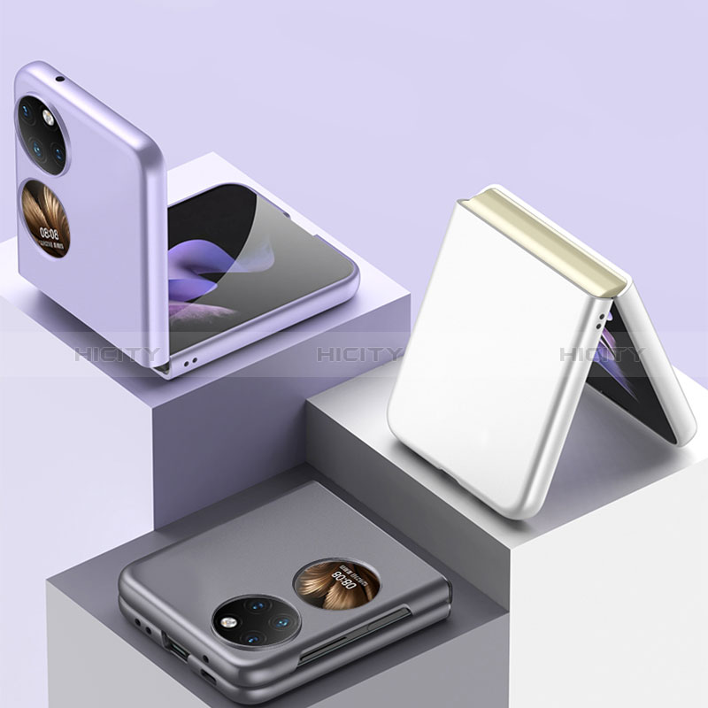 Funda Dura Plastico Rigida Carcasa Mate Frontal y Trasera 360 Grados AC5 para Huawei Pocket S