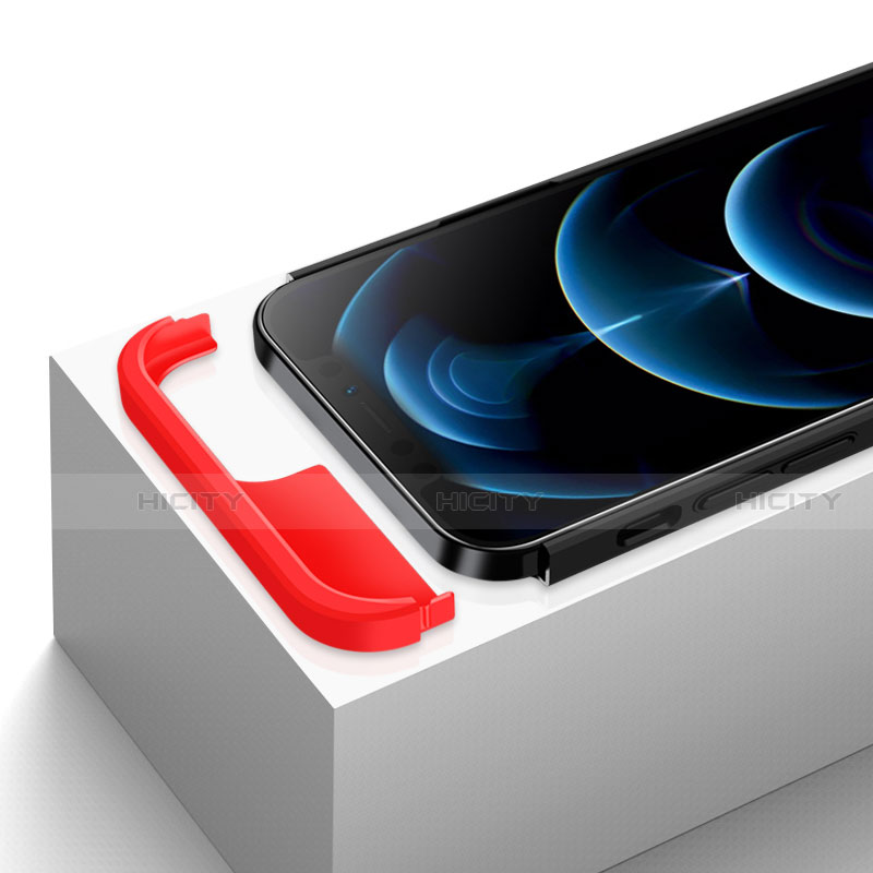 Funda Dura Plastico Rigida Carcasa Mate Frontal y Trasera 360 Grados M01 para Apple iPhone 12 Pro